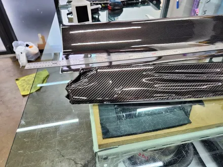 BMW F바디 520D 우드트림 실내 리얼카본 포인트 랩핑 3M 유광카본 자동차 고퀄리티 랩핑 맛집 / 수원시 영통구 이의동