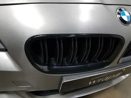 [랩샵]수원랩핑 BMW 520D 랩핑보수 브러쉬티타늄 / 수원시 영통구 이의동