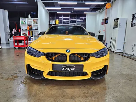 [랩샵][수원랩핑] BMW F82 M4 라이트PPF+포인트랩핑 / 수원시 영통구 이의동