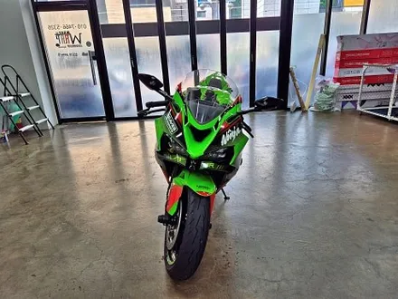 수원 광교 가와사키 닌자 ZX6R 바이크 오토바이 레이싱 방탄 데칼 실사인쇄 포인트 랩핑 / 수원시 영통구 이의동