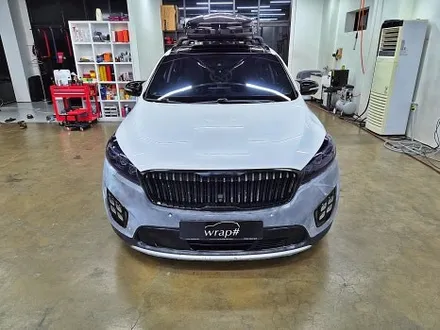 수원 광교 기아 쏘렌토 고광택 전체 랩핑 점착제 제거 / 수원시 영통구 이의동