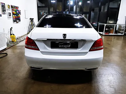 [랩샵][수원랩핑]에쿠스 전체랩핑 AVERY GLOSS WHITE / 수원시 영통구 이의동