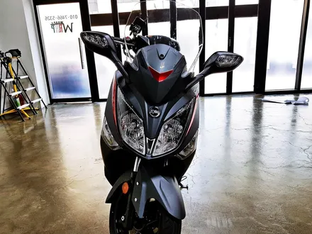 [랩샵][수원랩핑]SYM JOYMAX300랩핑 오토바이랩핑 크롬랩핑 / 수원시 영통구 이의동