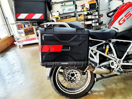 [랩샵] [수원랩핑] BMW GS1200 랩핑 사이드백랩핑 / 수원시 영통구 이의동
