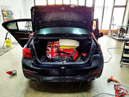 [랩샵][수원랩핑] BMW 530I 전체랩핑제거 랩핑제거 / 수원시 영통구 이의동