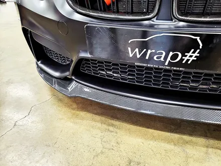 [랩샵][수원랩핑] BMW F82 M4 전체랩핑 사틴블랙전체랩핑 / 수원시 영통구 이의동