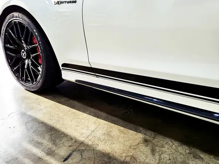[랩샵][수원랩핑] 벤츠C63AMG 사이드데칼 AMG데칼 포인트랩핑 / 수원시 영통구 이의동
