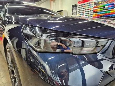 수원 광교 BMW G60 I5 M40 신차패키지 생활보호 헤드라이트 부분 PPF / 수원시 영통구 이의동