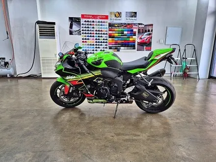 수원 광교 가와사키 닌자 ZX6R 바이크 오토바이 레이싱 방탄 데칼 실사인쇄 포인트 랩핑 / 수원시 영통구 이의동