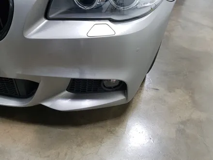 [랩샵]수원랩핑 BMW 520D 랩핑보수 브러쉬티타늄 / 수원시 영통구 이의동