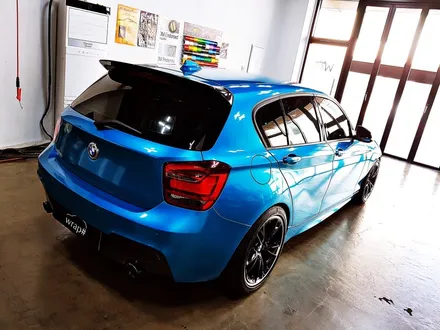 [랩샵][수원랩핑] BMW 120D 전체랩핑 랩핑유리막코팅               3M 1080 GLOSS ATOMIC TEAL / 수원시 영통구 이의동