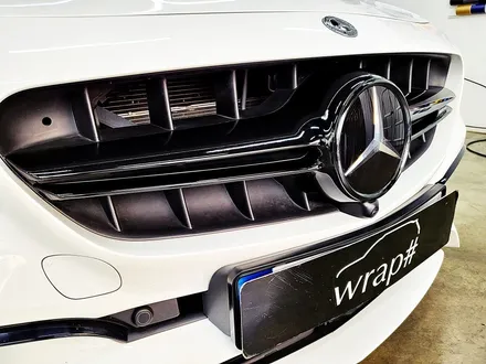 [랩샵][수원랩핑] 벤츠 E63AMG 그릴랩핑 포인트랩핑 / 수원시 영통구 이의동