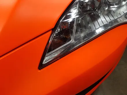 [랩샵]수원랩핑 제네시스쿠페 3M1080 Satin Neon Orange 전체랩핑 / 수원시 영통구 이의동