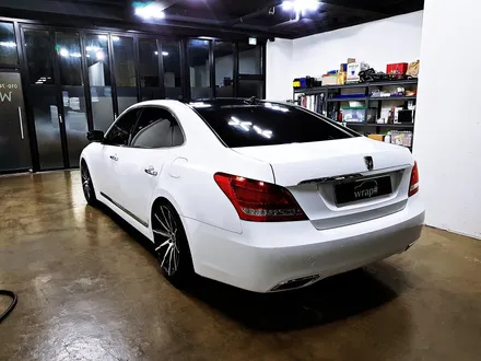 [랩샵][수원랩핑]에쿠스 전체랩핑 AVERY GLOSS WHITE / 수원시 영통구 이의동