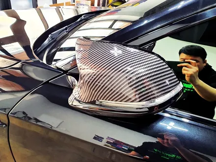 [랩샵][수원랩핑] BMW F87 M2 엔진룸커버카본랩핑 M사이드미러교체 사이드미러리얼카본랩핑 / 수원시 영통구 이의동