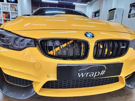 [랩샵][수원랩핑] BMW F82 M4 라이트PPF+포인트랩핑 / 수원시 영통구 이의동