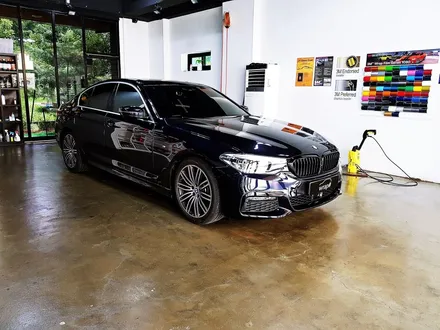 [랩샵][수원랩핑] BMW 530i 눈썹몰딩랩핑 포인트랩핑 / 수원시 영통구 이의동