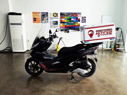 [랩샵][수원랩핑] 혼다PCX125 바이크랩핑 / 수원시 영통구 이의동