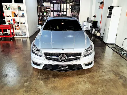 [랩샵][수원랩핑] 벤츠CLS63AMG 크롬죽이기 크롬딜리트 / 수원시 영통구 이의동