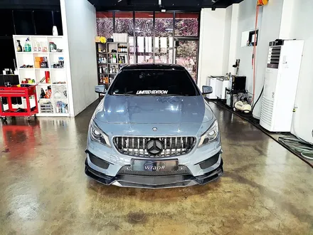 [랩샵][수원랩핑] 벤츠CLA45AMG 라이트필름 라이트PPF 스모그라이트필름 / 수원시 영통구 이의동