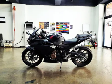 [랩샵][수원랩핑] 혼다CBR500R 포인트랩핑 기름탱크랩핑  카본랩핑 / 수원시 영통구 이의동