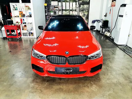 [랩샵][수원랩핑] BMW 530I 전체랩핑제거 랩핑제거 / 수원시 영통구 이의동