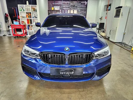 BMW G30 5시리즈 생활보호 라이트 트렁크리드 PPF 사이드미러랩핑 신차 범퍼 PPF 맛집 / 수원시 영통구 이의동