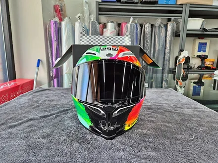 수원 광교 AGV PISTA GP RR MUGELLO 2019년 한정판 카본 바이크 레이싱 헬멧 전체 유광 저황변 PPF / 수원시 영통구 이의동