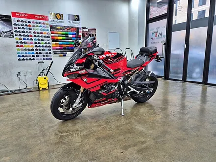 수원 광교 BMW S1000 RR 기름탱크 바이크 오토바이 포인트 데칼 전체 랩핑 튜닝 / 수원시 영통구 이의동