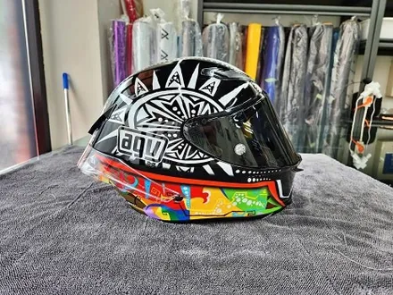 AGV PISTA GP RR 월드 타이틀 2002 한정판 전체 무광PPF 헬멧튜닝 헬멧PPF관리 1인시공 고퀄리티 헬멧 맛집 / 수원시 영통구 이의동