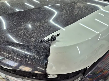수원 광교 BMW IX50 전체 랩핑 포인트 루프스킨 점착제 제거 / 수원시 영통구 이의동