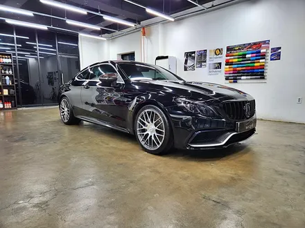 [랩샵][수원PPF] 벤츠 C63AMG 블랙PPF 전체시공 / 수원시 영통구 이의동