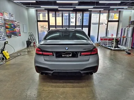 수원 광교 BMW 5시리즈 G30 530I 전체랩핑 루프스킨 제거 정품 고광택 필름 / 수원시 영통구 이의동