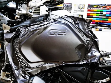 [랩샵][오토바이랩핑]BMW 1200GS 랩핑 BMW1200GS프리미엄디테일링 / 수원시 영통구 이의동
