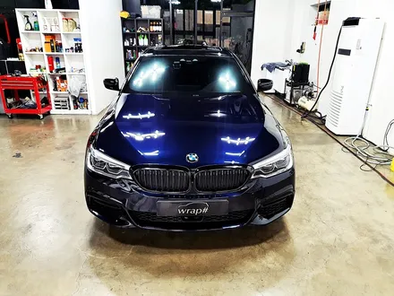 [랩샵][수원랩핑] BMW 530I 전체랩핑제거 랩핑제거 / 수원시 영통구 이의동
