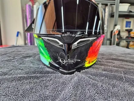 수원 광교 AGV PISTA GP RR MUGELLO 2019년 한정판 카본 바이크 레이싱 헬멧 전체 유광 저황변 PPF / 수원시 영통구 이의동