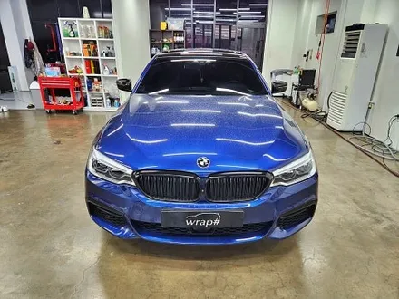 BMW G30 5시리즈 고광택필름 루프스킨 포인트 부분 고퀄리티 1인시공 랩핑 / 수원시 영통구 이의동