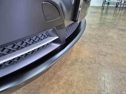 수원 광교 BMW Z4 앞범퍼 보험 사고 수리 재시공 사틴 블랙 랩핑 / 수원시 영통구 이의동