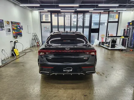 [랩샵][수원랩핑] 기아 K5 DL3 크롬죽이기+휠랩핑 / 수원시 영통구 이의동