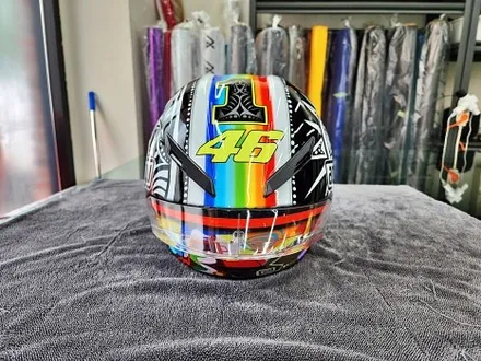 AGV PISTA GP RR 월드 타이틀 2002 한정판 전체 무광PPF 헬멧튜닝 헬멧PPF관리 1인시공 고퀄리티 헬멧 맛집 / 수원시 영통구 이의동