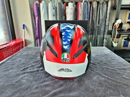 수원 광교 AGV PISTA GP RR 아메리카 2021 한정판 카본 헬멧 전체 MEXX 필름무광 저황변 PPF / 수원시 영통구 이의동