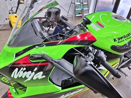 수원 광교 가와사키 닌자 ZX6R 바이크 오토바이 레이싱 방탄 데칼 실사인쇄 포인트 랩핑 / 수원시 영통구 이의동