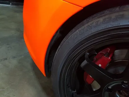 [랩샵]수원랩핑 제네시스쿠페 3M1080 Satin Neon Orange 전체랩핑 / 수원시 영통구 이의동