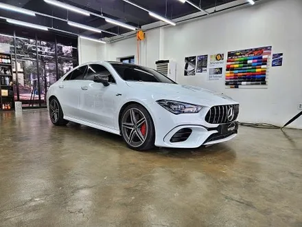 벤츠 CLA45AMG 크롬죽이기 크롬딜리트 루프스킨 포인트랩핑 고퀄리티 합리적인 랩핑 AS / 수원시 영통구 이의동