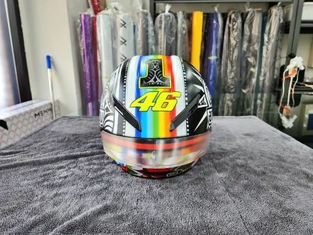 AGV PISTA GP RR 월드 타이틀 2002 한정판 전체 무광PPF 헬멧튜닝 헬멧PPF관리 1인시공 고퀄리티 헬멧 맛집 / 수원시 영통구 이의동