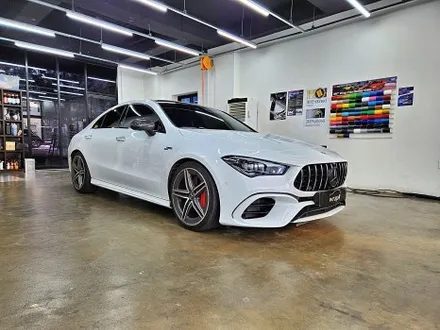 벤츠 CLA45AMG 크롬죽이기 크롬딜리트 루프스킨 포인트랩핑 고퀄리티 합리적인 랩핑 AS / 수원시 영통구 이의동