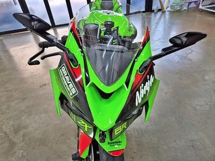 수원 광교 가와사키 닌자 ZX6R 바이크 오토바이 레이싱 방탄 데칼 실사인쇄 포인트 랩핑 / 수원시 영통구 이의동