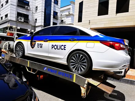 [랩샵][수원랩핑] 영화촬영 경찰차랩핑 광고랩핑 관공서랩핑 / 수원시 영통구 이의동