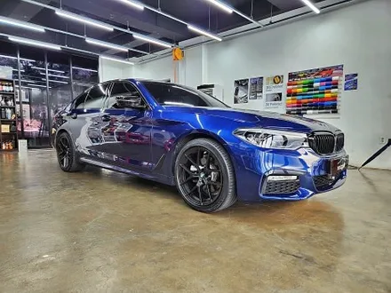 BMW G30 5시리즈 생활보호 라이트 트렁크리드 PPF 사이드미러랩핑 신차 범퍼 PPF 맛집 / 수원시 영통구 이의동
