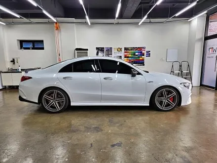 벤츠 CLA45AMG 크롬죽이기 크롬딜리트 루프스킨 포인트랩핑 고퀄리티 합리적인 랩핑 AS / 수원시 영통구 이의동